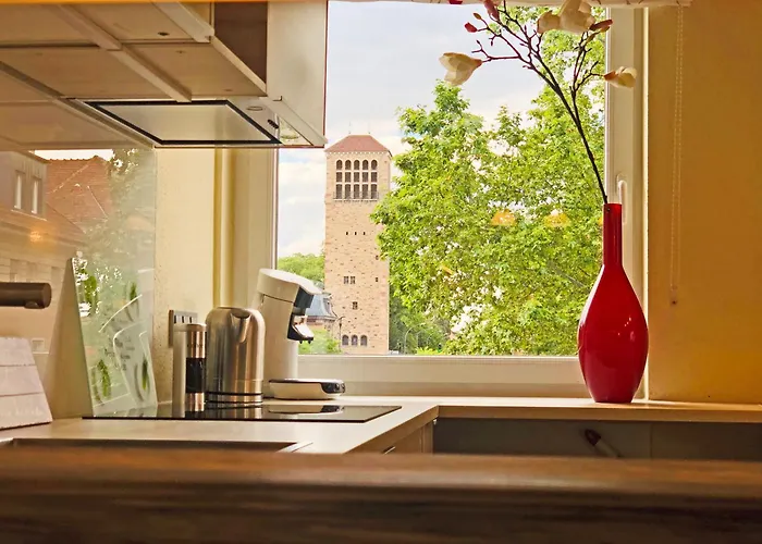 Dompanorama Der Weisse Pfau Fuer 2-4pers דירה *